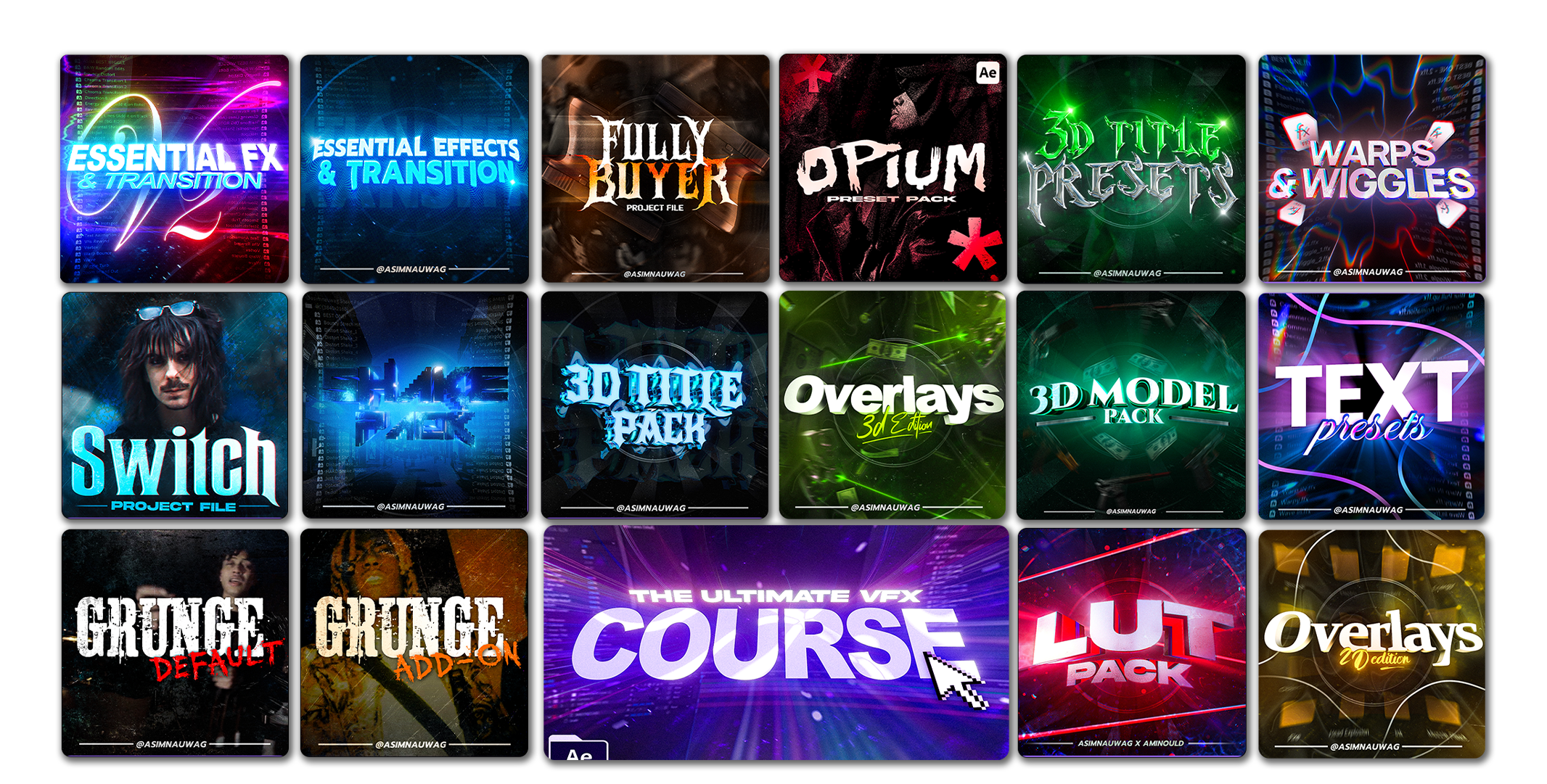 ALL-IN-ONE BUNDLE & VFX COURSE + Auto-MVE