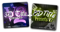 3D Title Bundle V2 (Templates + Presets)
