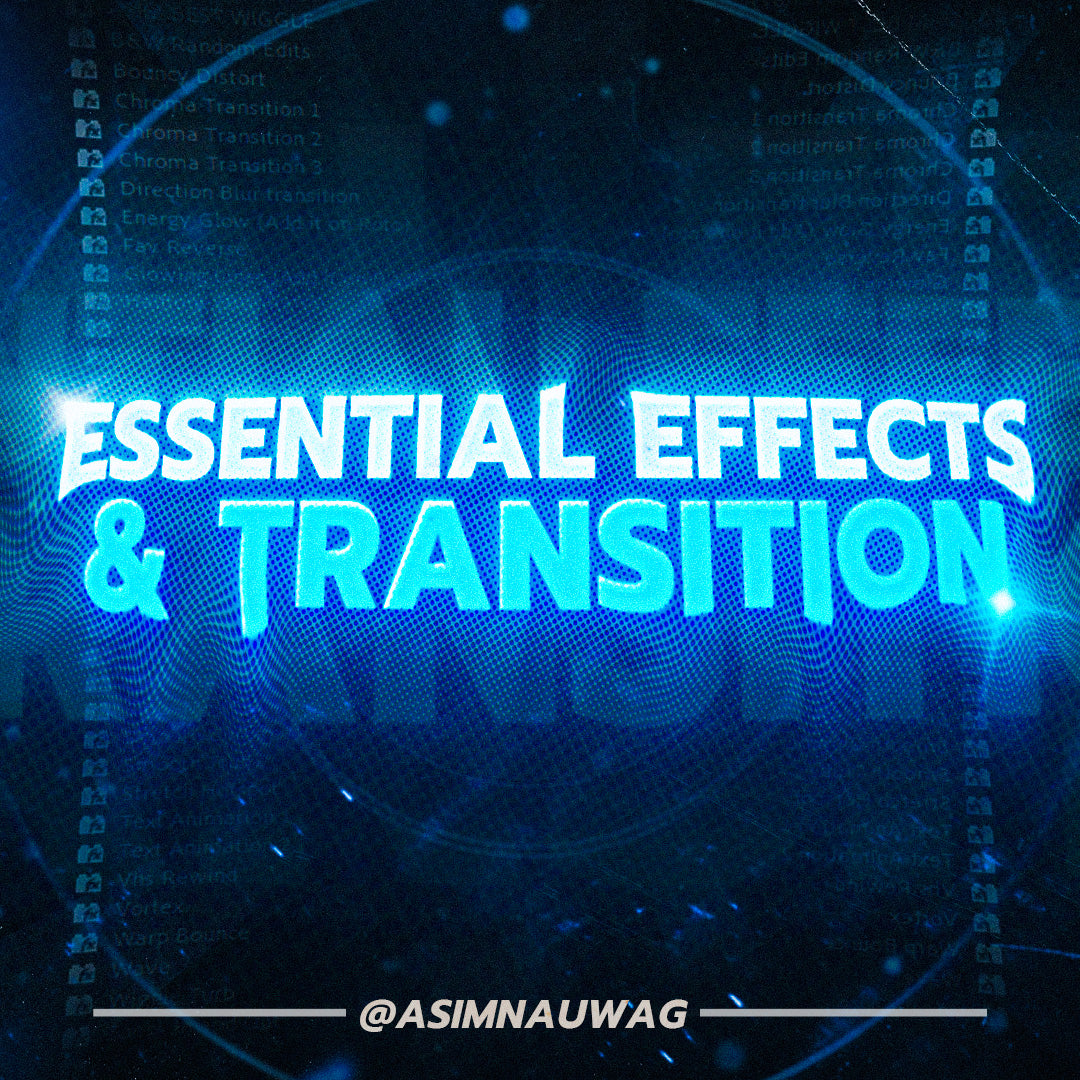 ESSENTIAL EFFECTS & TRANSITIONS V1