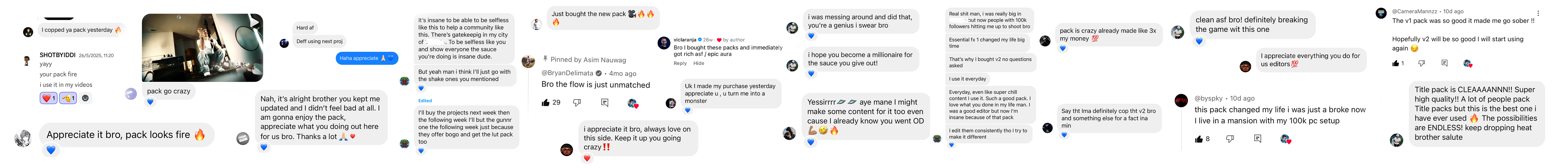 Testimonies